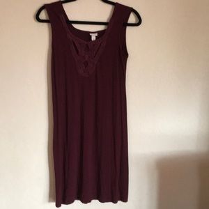 Burgundy XS dress